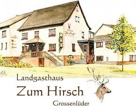 Hotel- Restaurant Zum Hirsch Großenlüder Exterior foto