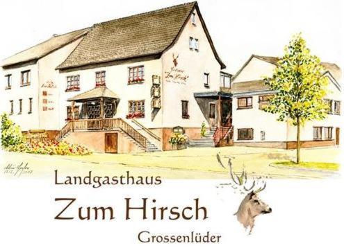 Hotel- Restaurant Zum Hirsch Großenlüder Exterior foto
